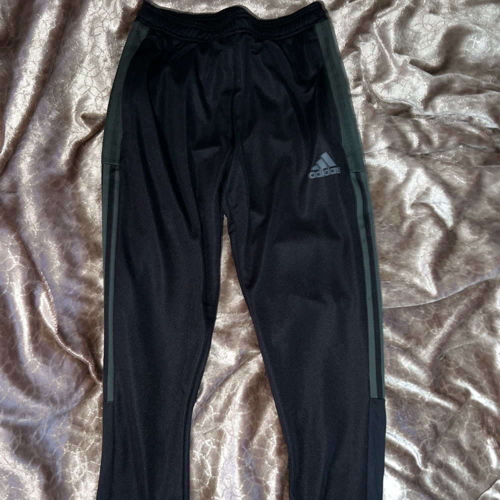 Black men adidas track pants